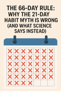 The 66-Day Rule: Why the 21-Day Habit Myth Is Wrong (and What Science Says Instead)